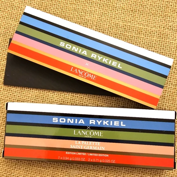 NIB Lancome x Sonia Rykiel Eyeshadow Palette in "Parisian Spirit"